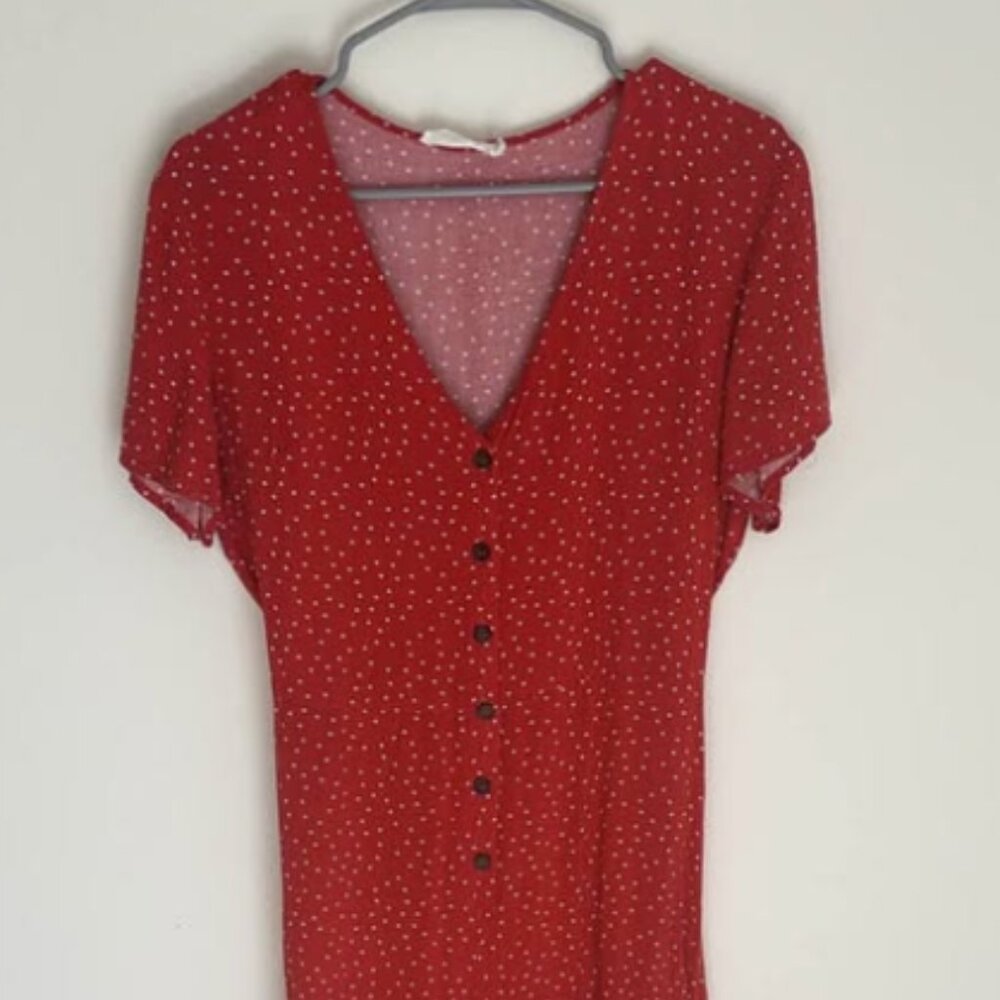 Red Polka Dot Romper